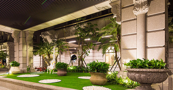 全台獨創 新加坡社區頂蓋式花園